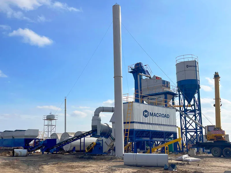 Macroad asphalt plant in UAE featrued image