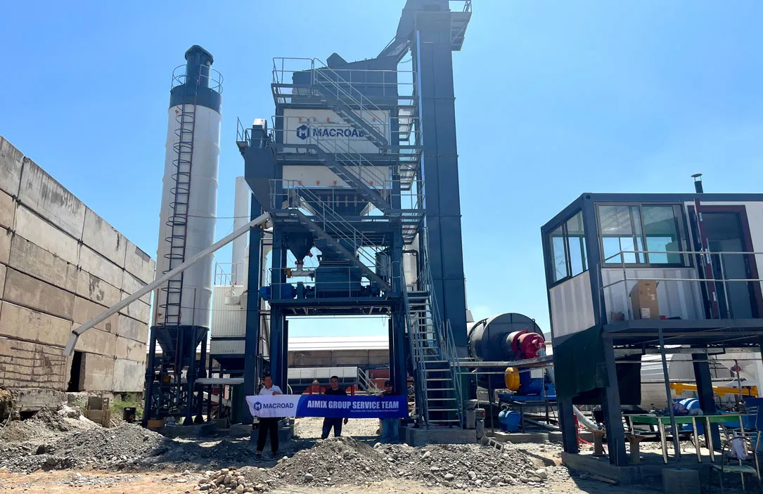 Municipal road construction projects in Macroad