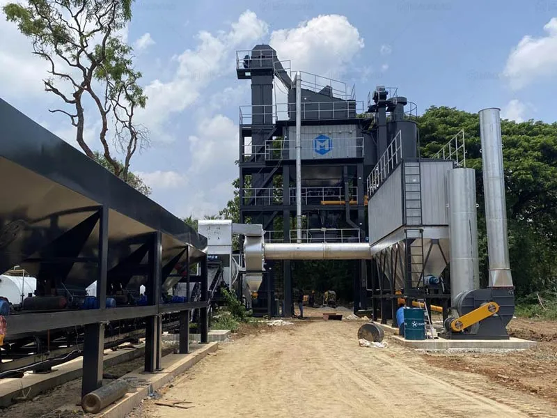 100tph asphalt mixer plant in Sri Lanka