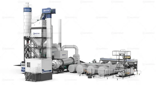 ALQ type batch mix plant vs. drum mix plant