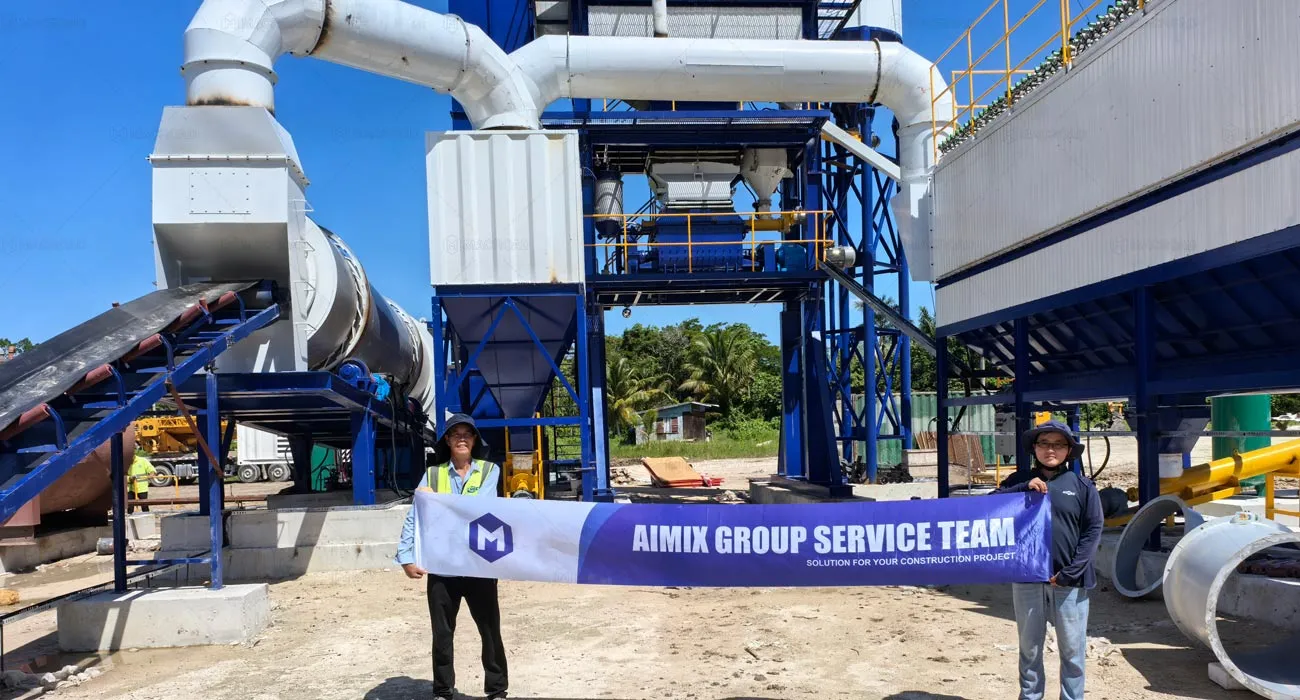Batch Mix Asphalt Plant in Jamaica