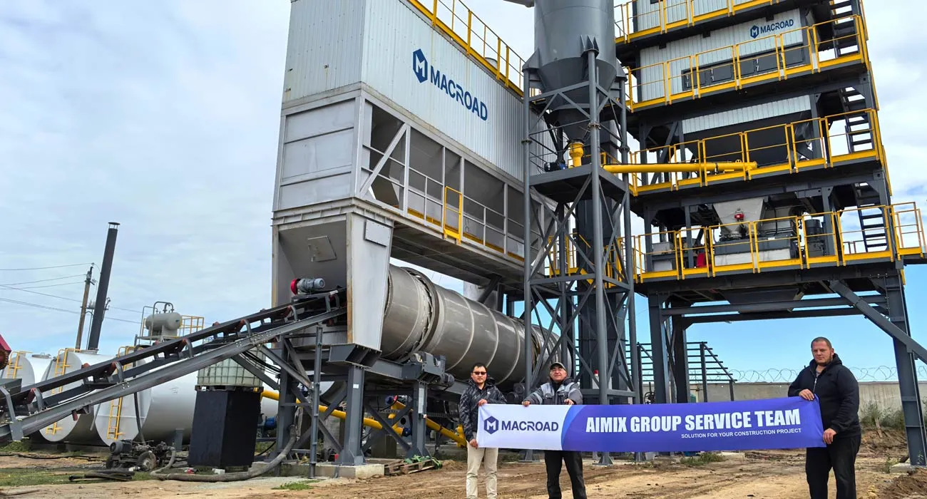 ALQ160 Asphalt Mixing Plants for Kazakhstan's Airport Road Construction Project