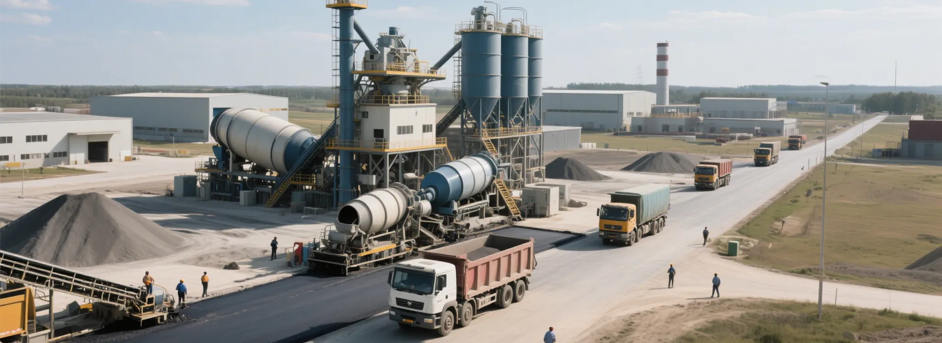 Cold mix plant in the Macroad banner image