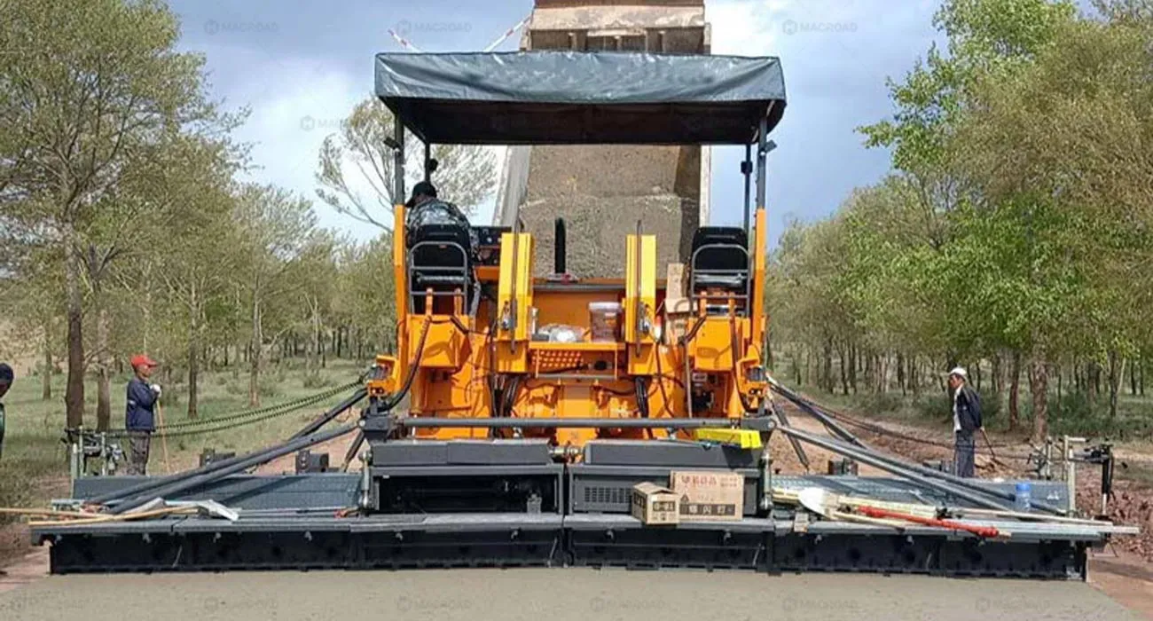 Key Workflows of Asphalt Paver