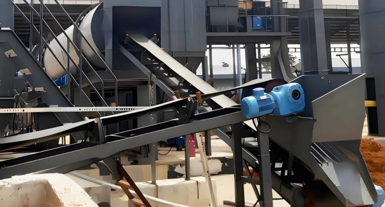 Perfectly Matching Skirted Belts with Asphalt Plants