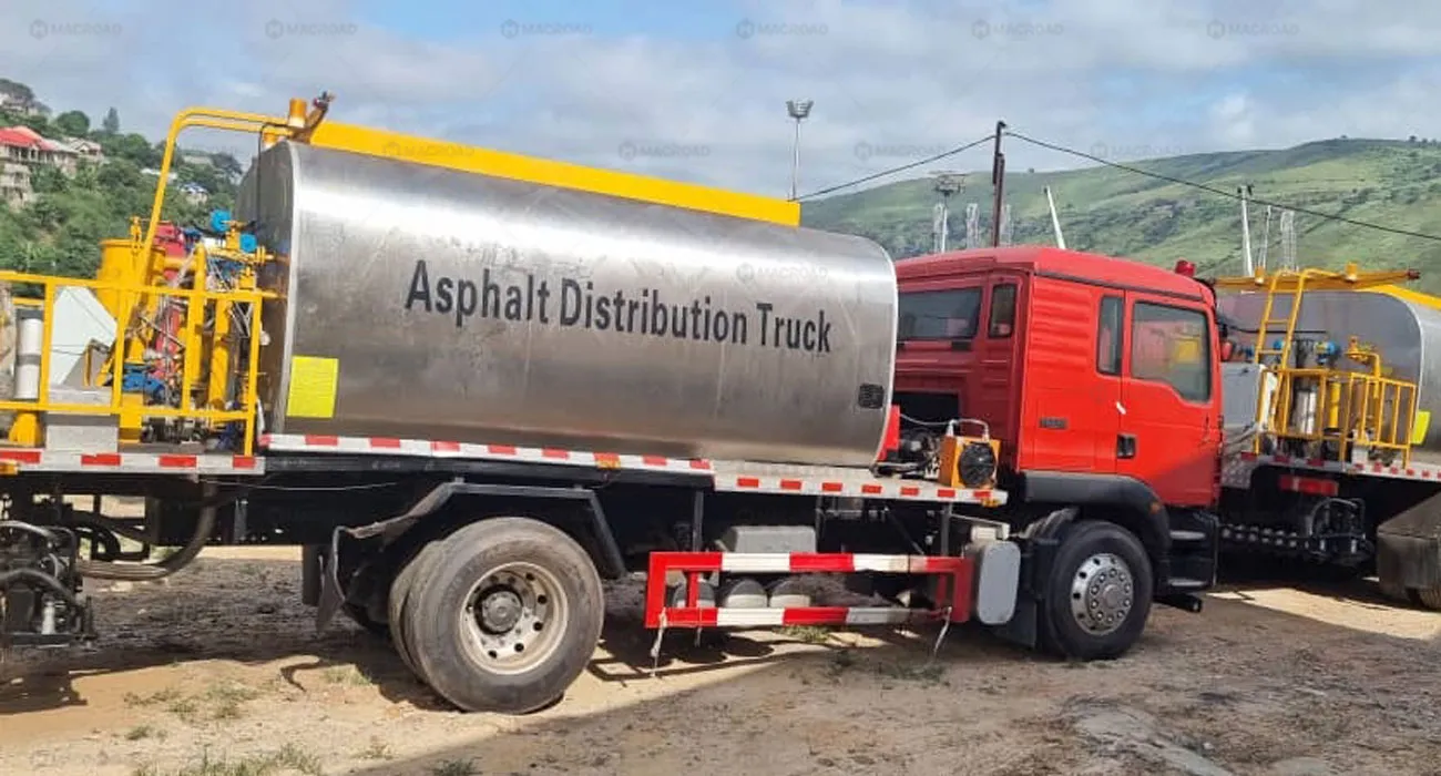 Uncovering the Asphalt Distributor working process