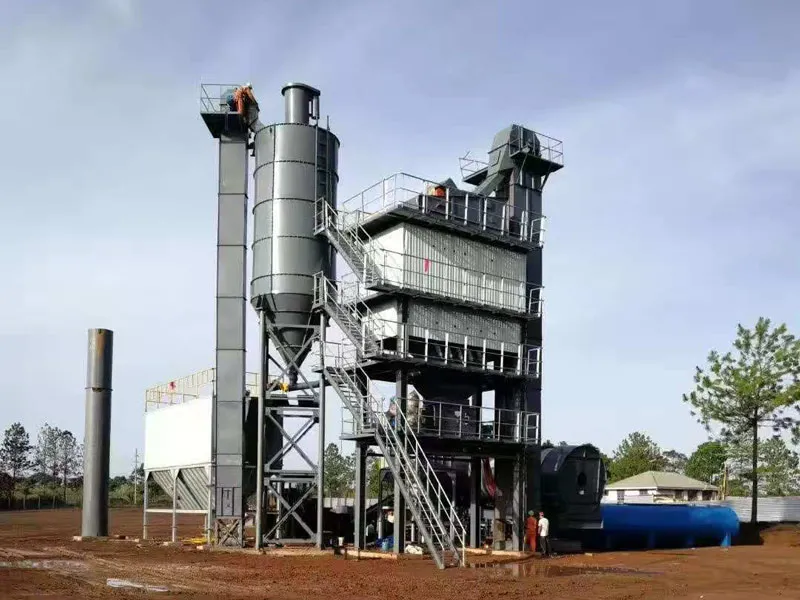 ALQ160 asphalt batch mix plant for Nigeria in Macroad