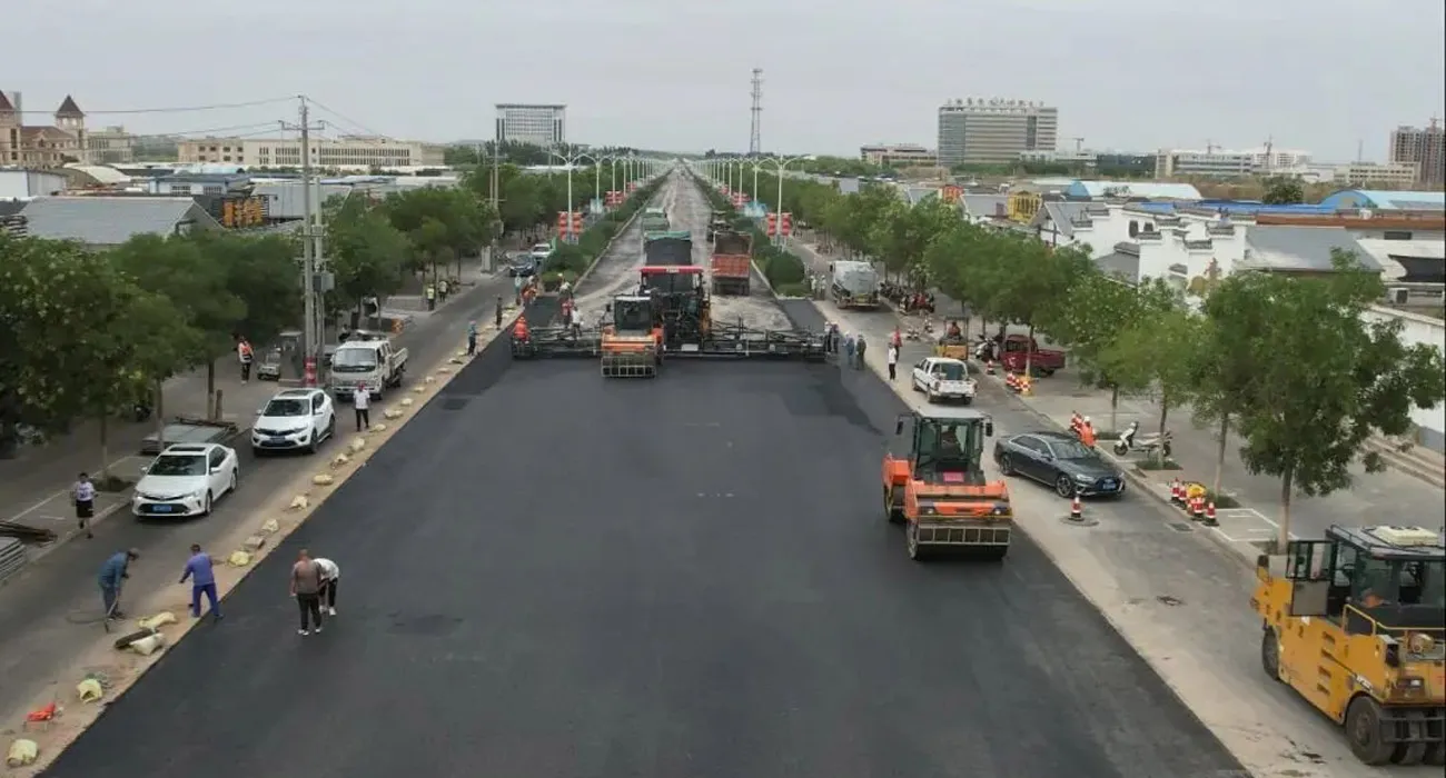 asphalt mixer machines be used in road repair