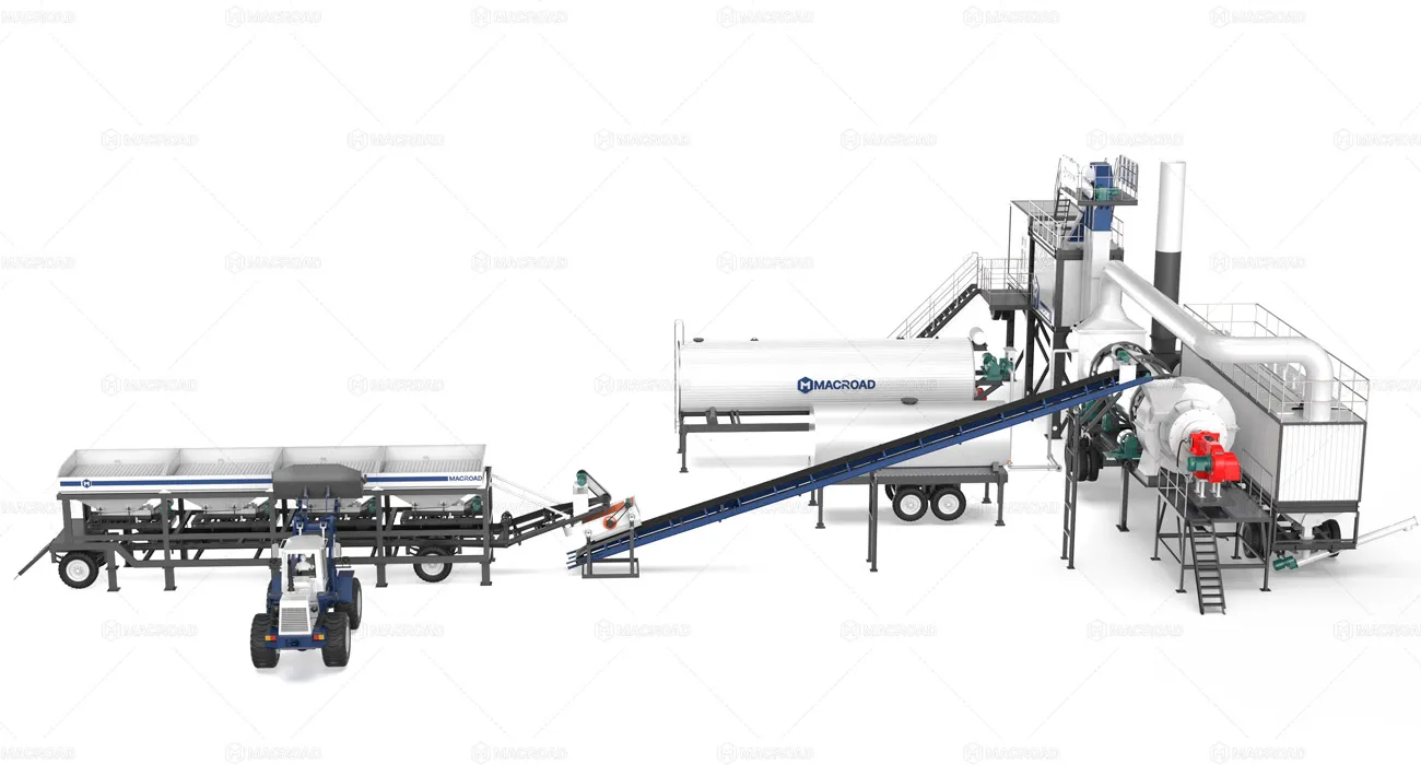 ALYT series asphalt drum mix plants for sale