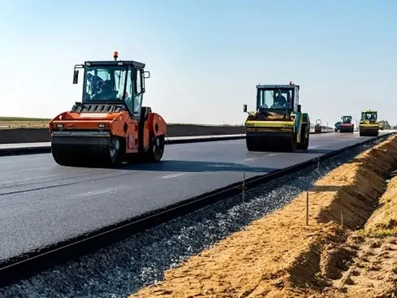 Rural Roads and Regional Connector Construction in mobile asphalt plant application