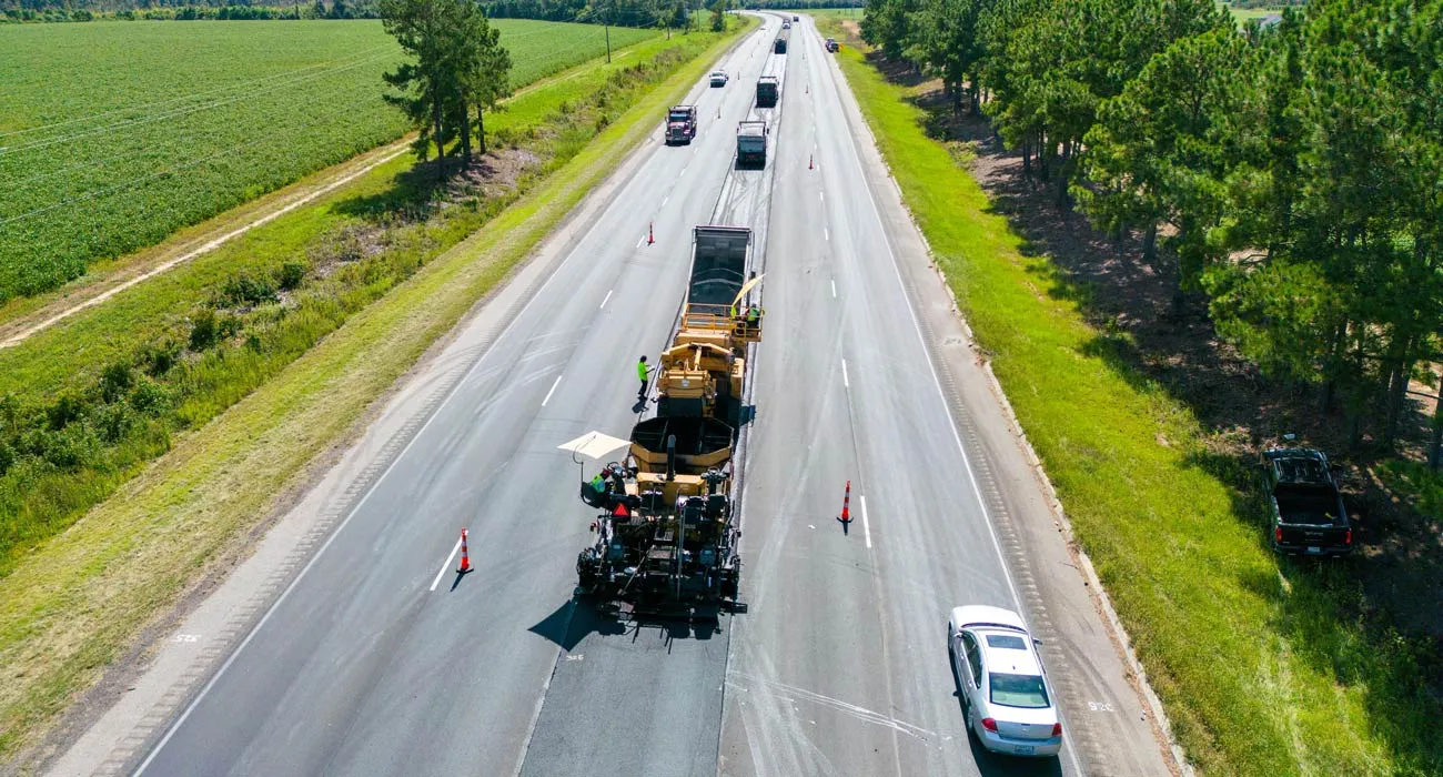 asphalt mixture quality required for highway construction