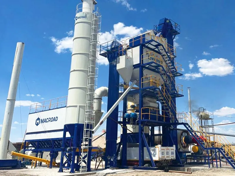 ALQ80 Asphalt Plant in Philippines from Macroad Asphalt Plant Manufactruer