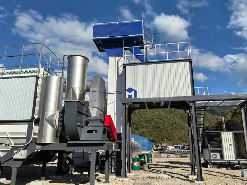 ALYT80 Asphalt Plant in Bosia from Macroad Asphalt Plant Manufactruer