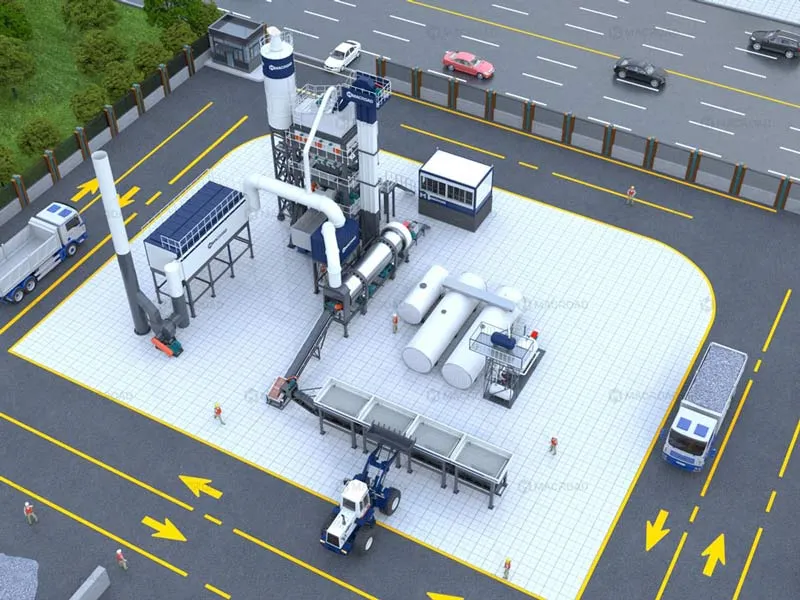 Choose Layouts of Asphalt Plants
