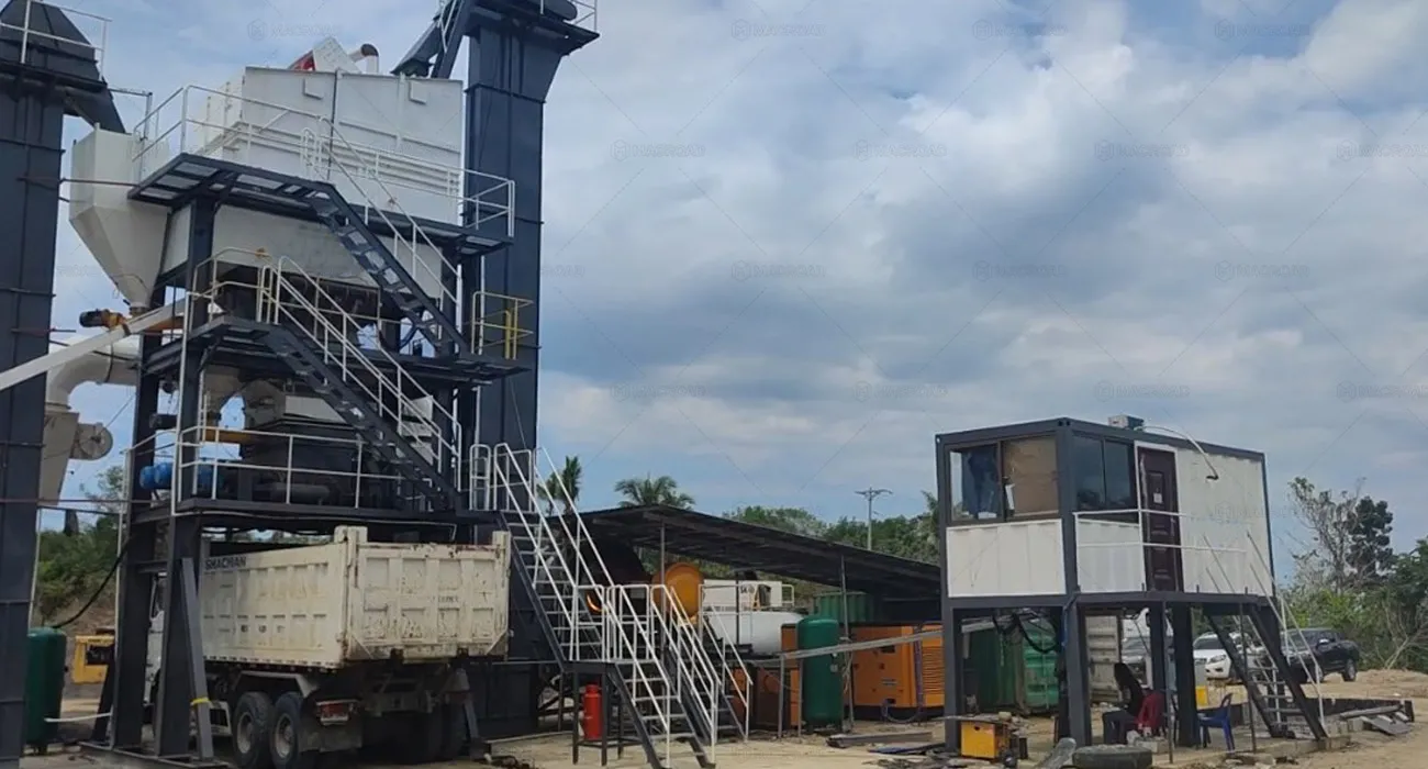ALQ60 asphalt bayching plant Empower Precision Asphalt Production for Philippine Infrastructure Upgrades
