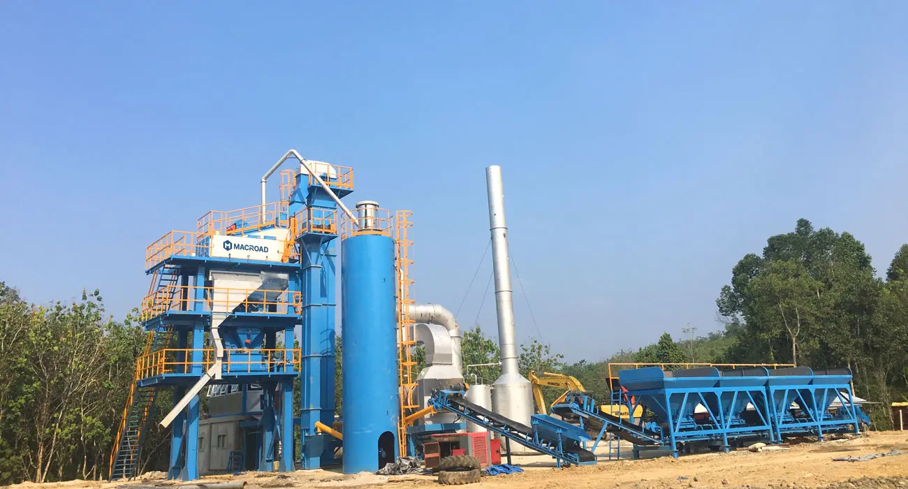 ALQ80 Asphalt Plant Performs Reliably on Coastal Highway Project in Bandar Lampung