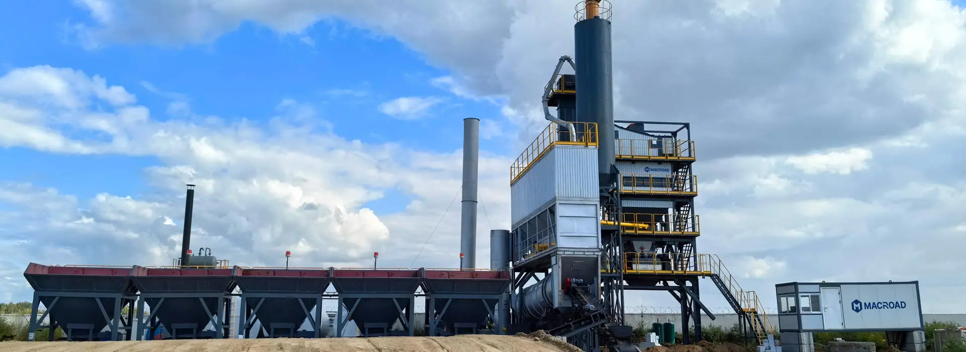 Macroad Asphalt Plant Indonesia banner image