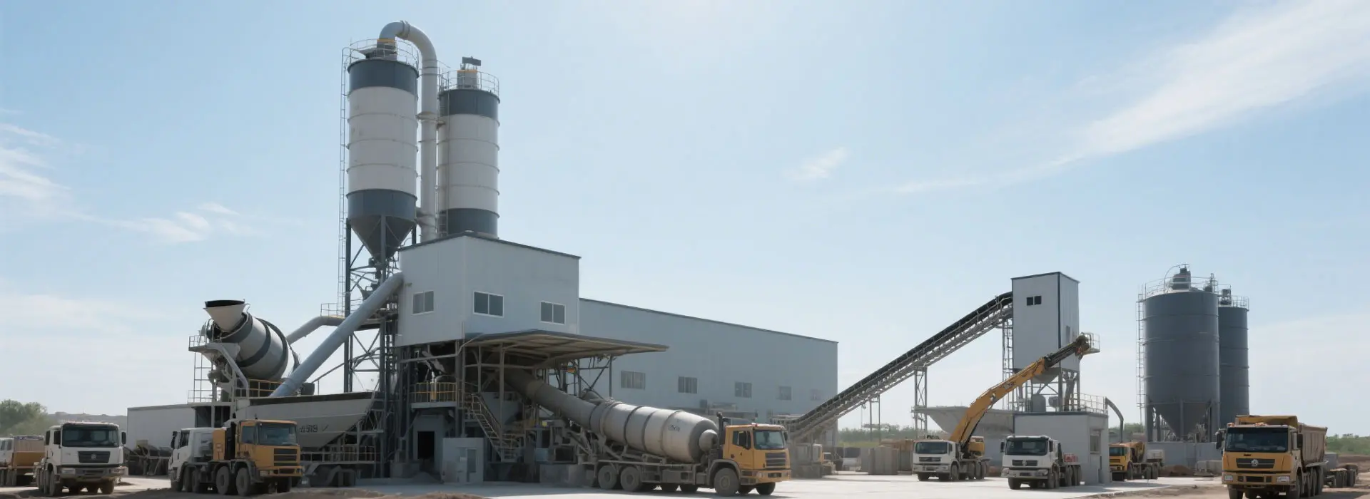 Stabilized Soil Batching Plant model in Macroad