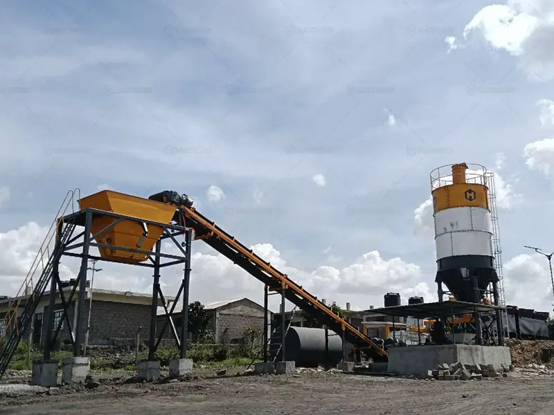 WCB300 Stabilized Soil Mixing Plant In Kenya